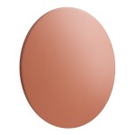 Lampa ledowa ścienna okrągła IP54 3000K 30 cm ARIA LED XL BRICK RED