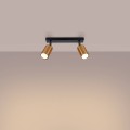 LAMPAMI - miedziana lampa sufitowa, lampa przysufitowa, lampa sufitowa do salonu WINX 2
