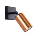 LAMPAMI - miedziany kinkiet nowoczesny regulowany, kinkiet miedziany, kinkiet do salonu WINX