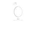 LAMPAMI - lampa ledowa IP54 ARIA LED XL szkic
