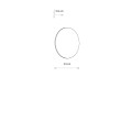 LAMPAMI - lampa ledowa IP54 szkic ARIA LED L