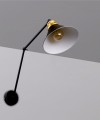 LAMPAMI - lampa ścienna regulowana, lampa industrialna, kinkiet loftowy regulowany FUNDO