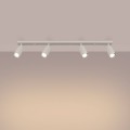LAMPAMI - kaszmirowa lampa sufitowa, lampa przysufitowa spot, lampa sufitowa do salonu kaszmir RING 4L