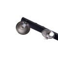 LAMPAMI - lampa sufitowa do salonu klosze białe kule, lampa sufitowa do salonu, lampa nad stół, lampa szklane kule SFERA BLACK/CHROME
