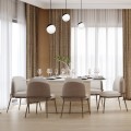 LAMPAMI - lampa sufitowa do salonu klosze białe kule, lampa sufitowa wisząca do salonu, lampa nad stół, lampa szklane kule SFERA BLACK