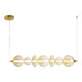 LAMPAMI - lampa sufitowa ledowa,  lampa ledowa wisząca, lampa do jadalni DAPHNE AMBER