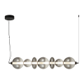 LAMPAMI - lampa sufitowa ledowa, lampa ledowa wisząca, lampa do jadalni DAPHNE SMOKED 40W