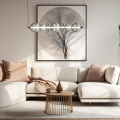 LAMPAMI - lampa sufitowa ledowa, lampa ledowa wisząca, lampa do jadalni DAPHNE SMOKED 40W