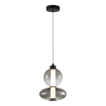 Czarna lampa ledowa wisząca 153 cm 3000K DAPHNE SMOKED 12W