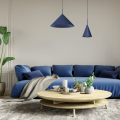 LAMPAMI - lampa nad okragły stół, lampa do jadalni, lampa nowoczesna wisząca CAPITAL NAVY BLUE