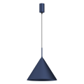 LAMPAMI - lampa nad okragły stół, lampa do jadalni, lampa nowoczesna wisząca, niebieska lampa wisząca  CAPITAL NAVY BLUE