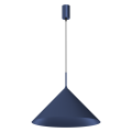 LAMPAMI - lampa nad okragły stół, lampa do jadalni, lampa nowoczesna wisząca, niebieska lampa wisząca CAPITAL NAVY BLUE