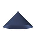LAMPAMI - lampa nad okragły stół, lampa do jadalni, lampa nowoczesna wisząca, niebieska lampa wisząca CAPITAL NAVY BLUE