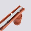 LAMPAMI - ryflowana lampa sufitowa potrójna, lampa przysufitowa spot, lampa sufitowa do salonu KARBON 3L