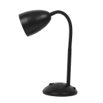 Czarna lampka biurkowa 1xE27 LOGIC Black