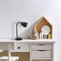 LAMPAMI - czarna lampka biurkowa, lampka stojąca, lampka stojąca do salonu, LOGIC Black