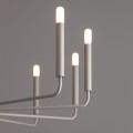 LAMPAMI - lampa sufitowa wisząca, lampa wisząca do salonu, żyrandol nowoczesny, żyrandol industrialny ORTO A