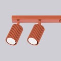 LAMPAMI - lampa listwa sufitowa, lampa przysufitowa, lampa sufitowa do salonu KARBON 6L