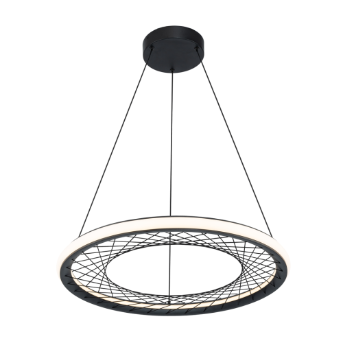 LAMPAMI - lampa ledowa wisząca, nowoczesny żyrandol do salonu, lampa wisząca ledowa NEST LED