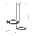 LAMPAMI - lampa ledowa wisząca NEST LED szkic