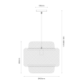 LAMPAMI - lampa w stylu boho HESTIA szkic