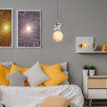 LAMPAMI - lampa dla dziecka, lampa do pokoju dziecięcego, dziecięca lampa wisząca Astronauta