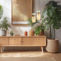 LAMPAMI - lampa wisząca ryflowana, lampa wisząca nad stół, lampa do sypialni wisząca, nowoczesna lampa do salonu MOLLY AMBER
