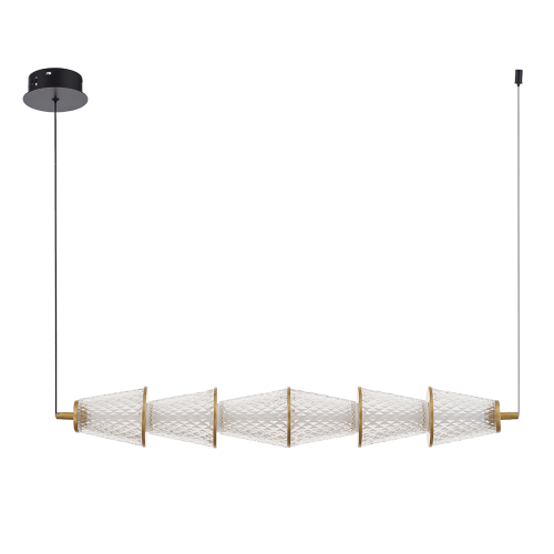 LAMPAMI - lampa sufitowa ledowa, lampa ledowa wisząca, lampa do jadalni SANSA LED