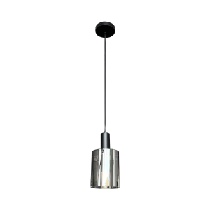 Lampa wisząca pojedyncza 120 cm 1xE27 ARCADIA BLACK