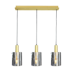 Lampa wisząca potrójna 120 cm 3xE27 ARCADIA GOLD