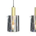 LAMPAMI - lampa nad stół, potrójna lampa wisząca, lampa wisząca złota, lampa industrialna ARCADIA GOLD