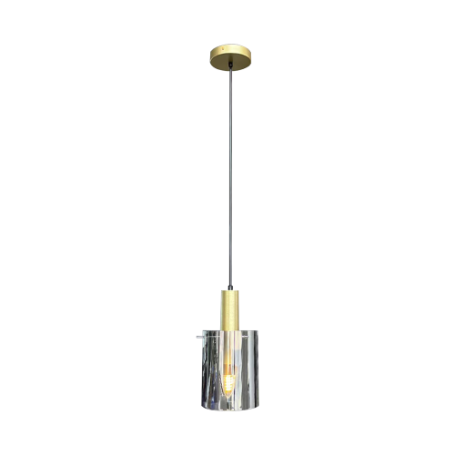 LAMPAMI - lampa nad stół, lampa wisząca pojedyncza, lampa wisząca złota, lampa industrialna ARCADIA GOLD