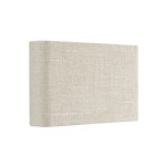 Nowoczesny kinkiet kremowy 2xG9 modern classic SANTANA B