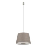Beżowa lampa wisząca 135 cm 1xE27 modern classic TUTOIA