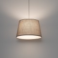 LAMPAMI - beżowa lampa wisząca, nowoczesna lampa do salonu, lampa do sypialni TUTOIA