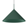 LAMPAMI - lampa nad okragły stół, lampa do jadalni, lampa nowoczesna wisząca, zielona lampa wisząca CAPITAL GREEN
