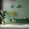 LAMPAMI - lampa nad okragły stół, lampa do jadalni, lampa nowoczesna wisząca, zielona lampa wisząca CAPITAL GREEN