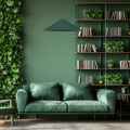 LAMPAMI - lampa nad okragły stół, lampa do jadalni, lampa nowoczesna wisząca, zielona lampa wisząca CAPITAL GREEN