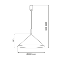 LAMPAMI - zielona lampa wisząca CAPITAL GREEN szkic