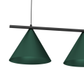 LAMPAMI - lampa nad okragły stół, lampa do jadalni, lampa nowoczesna wisząca, niebieska lampa wisząca CAPITAL BLACK/NAVY BLUE