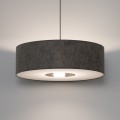 LAMPAMI - szara lampa wisząca, nowoczesna lampa do salonu, lampa do sypialni LAGO L