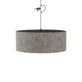 LAMPAMI - szara lampa wisząca, nowoczesna lampa do salonu, lampa do sypialni LAGO M