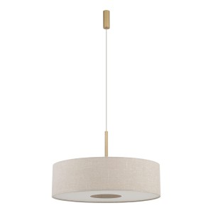 Kremowa lampa wisząca 130 cm 1xE27 modern classic SANTANA L