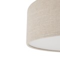 LAMPAMI - kremowa lampa wisząca, nowoczesna lampa do salonu, lampa do sypialni SANTANA L