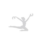 Dekoracyjny uchwyt do regulacji długości lampy BALLERINA I Biały