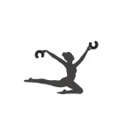 Dekoracyjny uchwyt do regulacji długości lampy BALLERINA I umbra gray