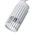 LAMPAMI - lampa sufitowa tuby regulowane, lampa nowoczesna do kuchni, lampa korytarz VERTICAL WHITE SPOT