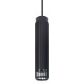 LAMPAMI - lampa tuba sufitowa wisząca pojedyncza, czarna lampa wisząca nowoczesna, czarna lampa wisząca do sypialni VERTICAL BLACK