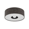 LAMPAMI - czarna lampa sufitowa, nowoczesna lampa do salonu, lampa do sypialni AMARELA M