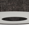 LAMPAMI - czarna lampa sufitowa, nowoczesna lampa do salonu, lampa do sypialni AMARELA M